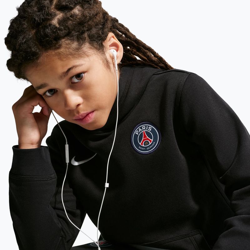 Felpa per bambini Nike Paris Saint-Germain Club black/white 6