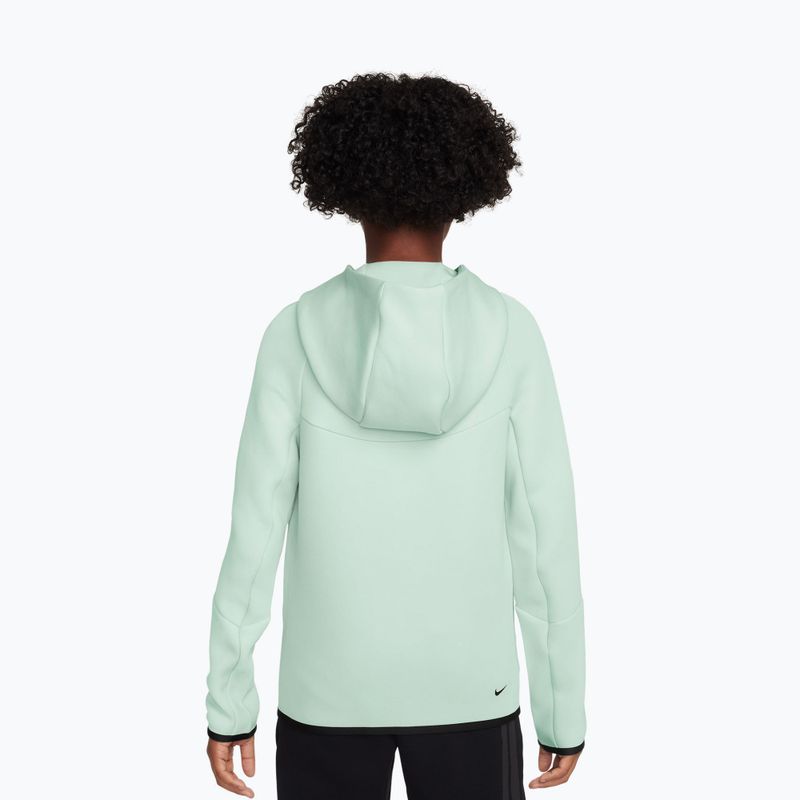 Felpa per bambini Nike Sportswear Tech Fleece Full Zip barely green/black/black 2