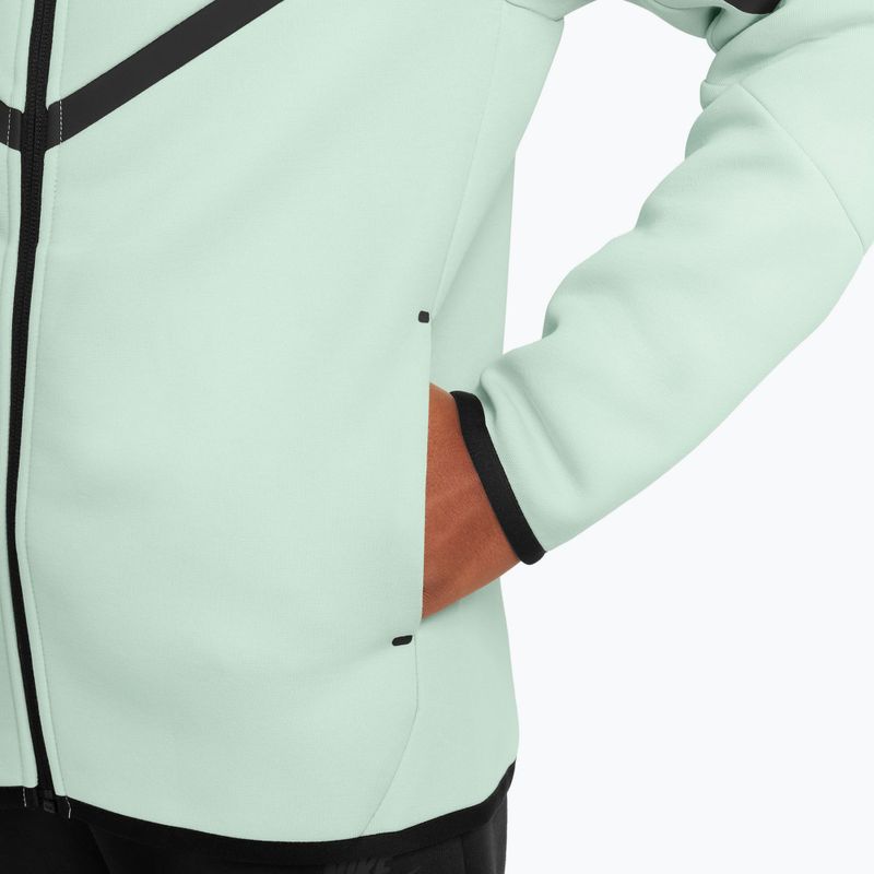Felpa per bambini Nike Sportswear Tech Fleece Full Zip barely green/black/black 3