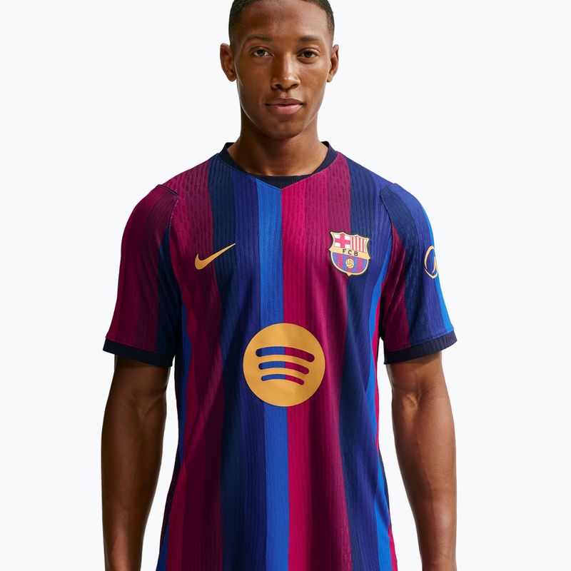 Maglietta da calcio da uomo Nike FC Barcelona Dri-Fit ADV Match deep garnet/blue void 4