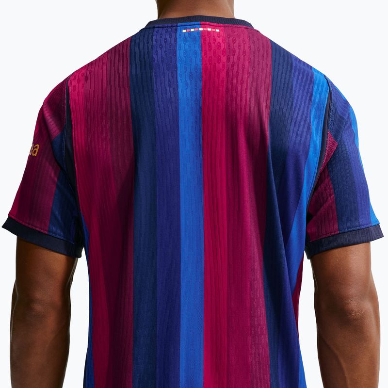 Maglietta da calcio da uomo Nike FC Barcelona Dri-Fit ADV Match deep garnet/blue void 5