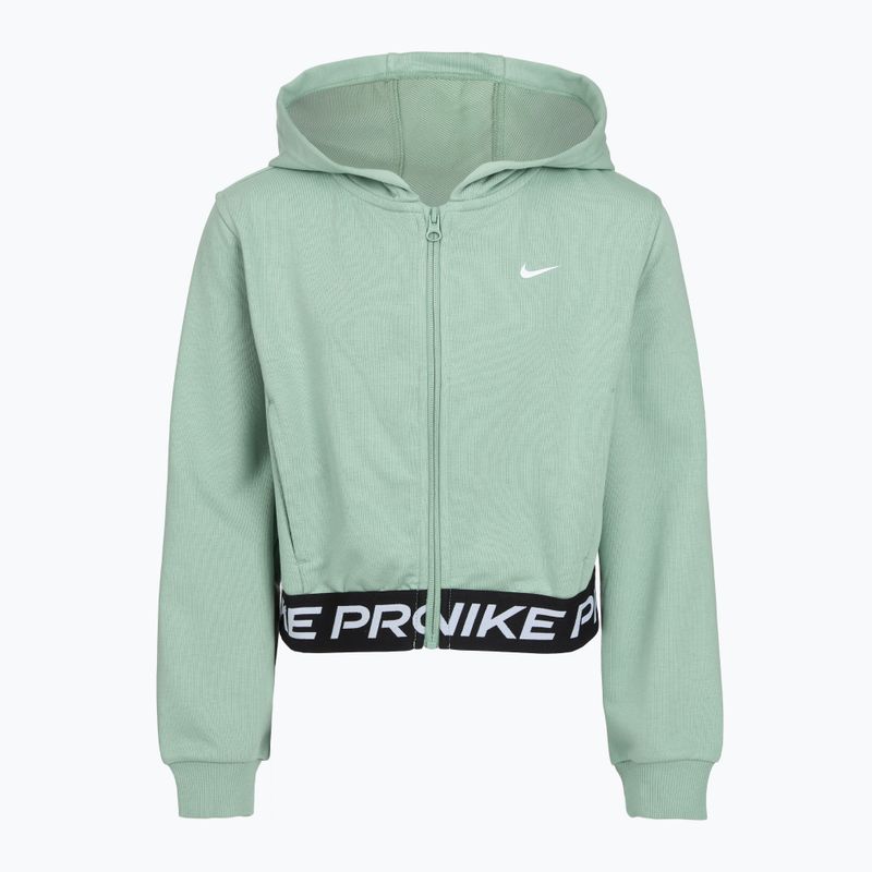 Felpa bambini Nike Pro Fleece Dri-Fit Full-Zip steam/steam/black/white 6