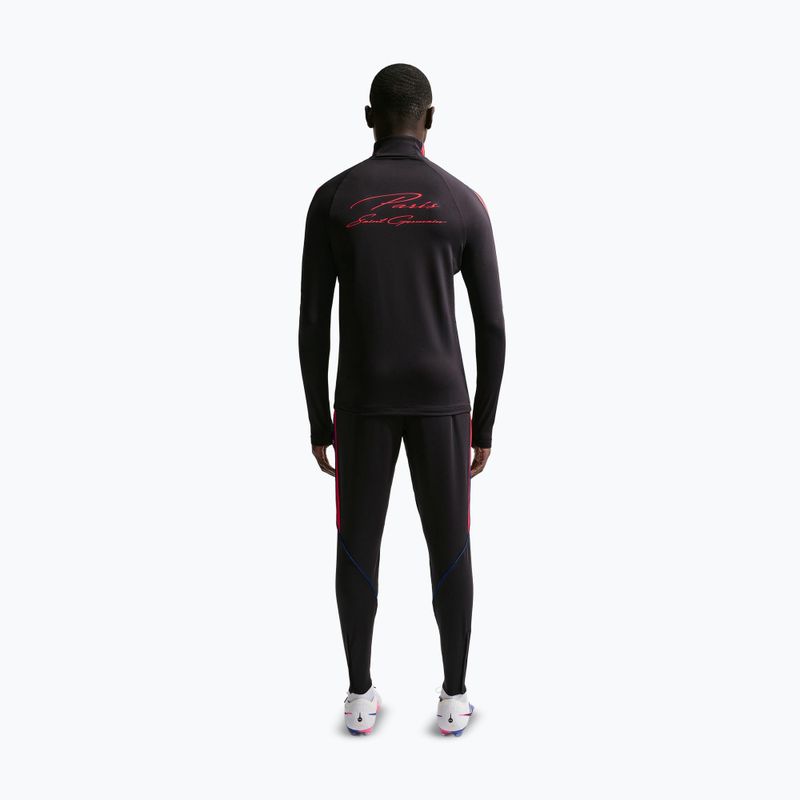 Felpa da calcio da uomo Nike Paris Saint-Germain Strike Dri-Fit Soccer Knit Drill Top black/global red/global red 3