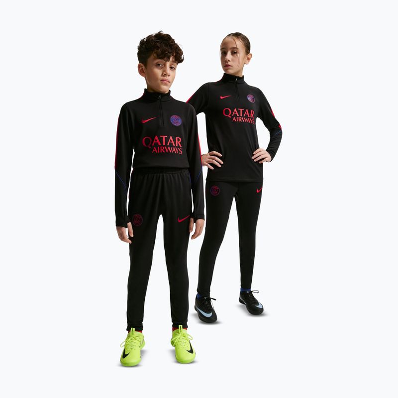 Pantaloncini da calcio per bambini Nike Paris Saint-Germain Strike Dri-Fit black/global red/global red 2