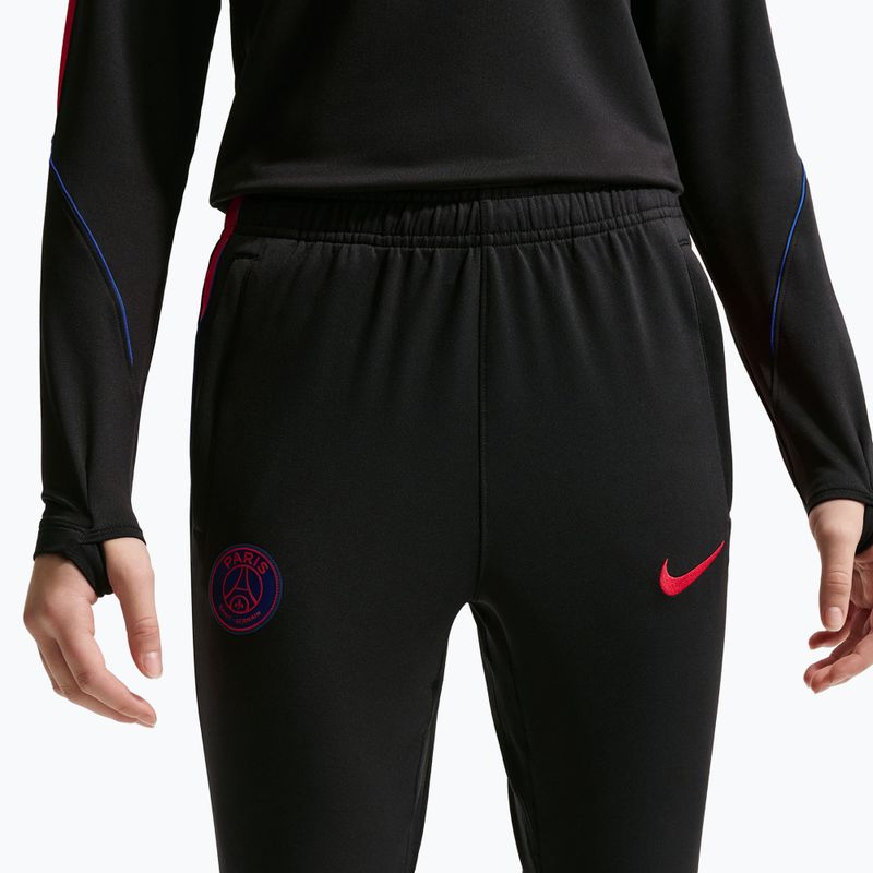 Pantaloncini da calcio per bambini Nike Paris Saint-Germain Strike Dri-Fit black/global red/global red 8