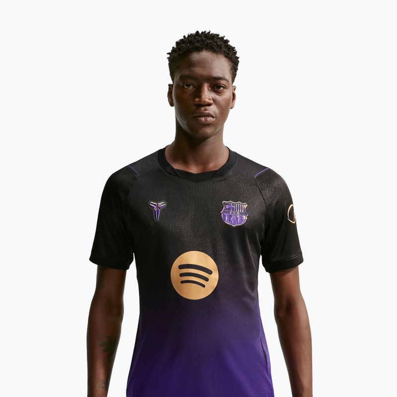 Maglia da calcio da uomo Nike FC Barcelona 2026/27 Stadium Away field purple/field purple/metallic gold 4