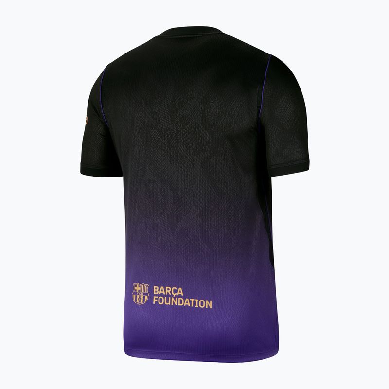 Maglia da calcio da uomo Nike FC Barcelona 2026/27 Stadium Away field purple/field purple/metallic gold 8