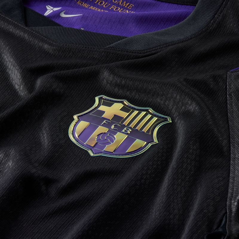 Maglia da calcio da uomo Nike FC Barcelona 2026/27 Stadium Away field purple/field purple/metallic gold 9