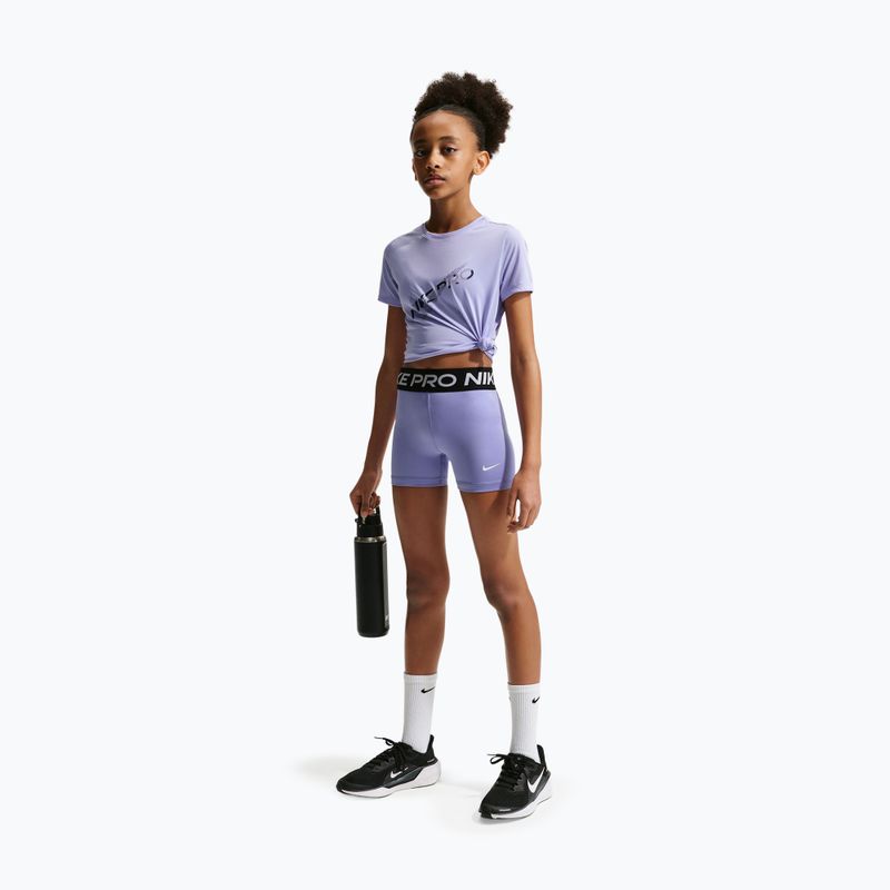 Pantaloncini per bambini Nike Pro light thistle/white 2