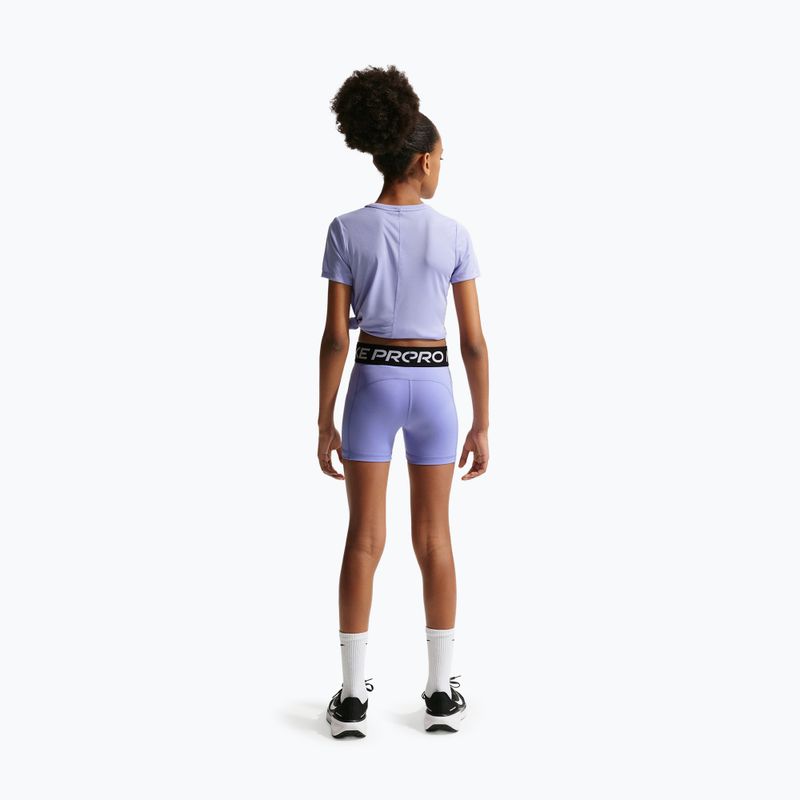 Pantaloncini per bambini Nike Pro light thistle/white 3