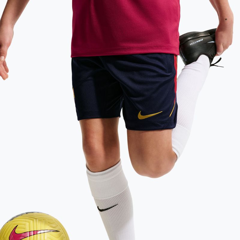 Pantaloncini da calcio per bambini Nike FC Barcelona Strike blackened blue/noble red/mineral yellow 8