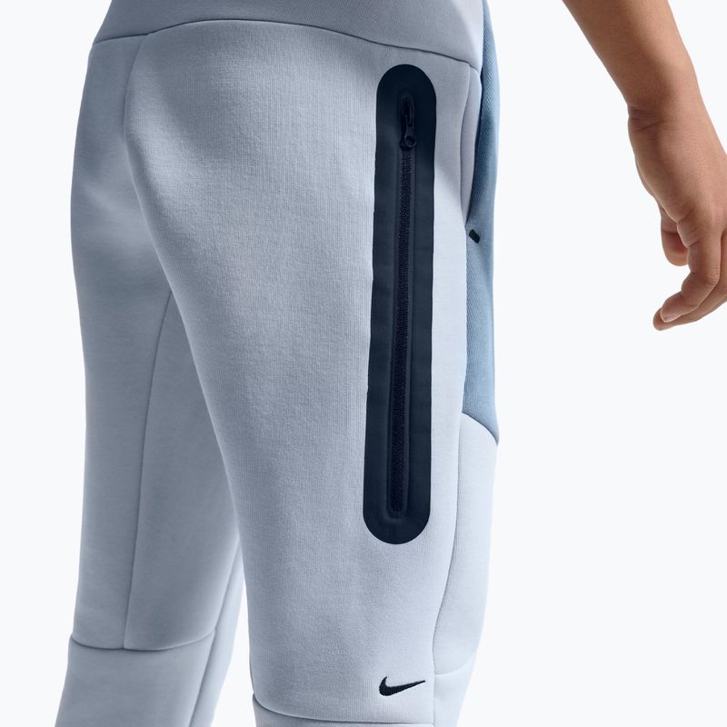 Pantaloni per bambini Nike Sportswear Tech Fleece hydrogen blue/work blue/black/black 5