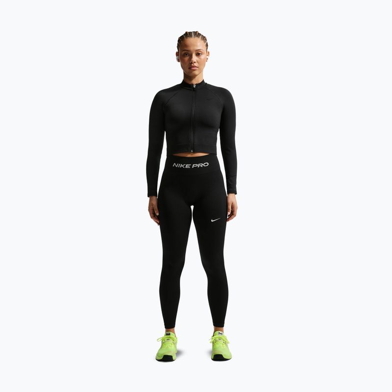 Leggings da donna Nike Pro Seamless black/white 2