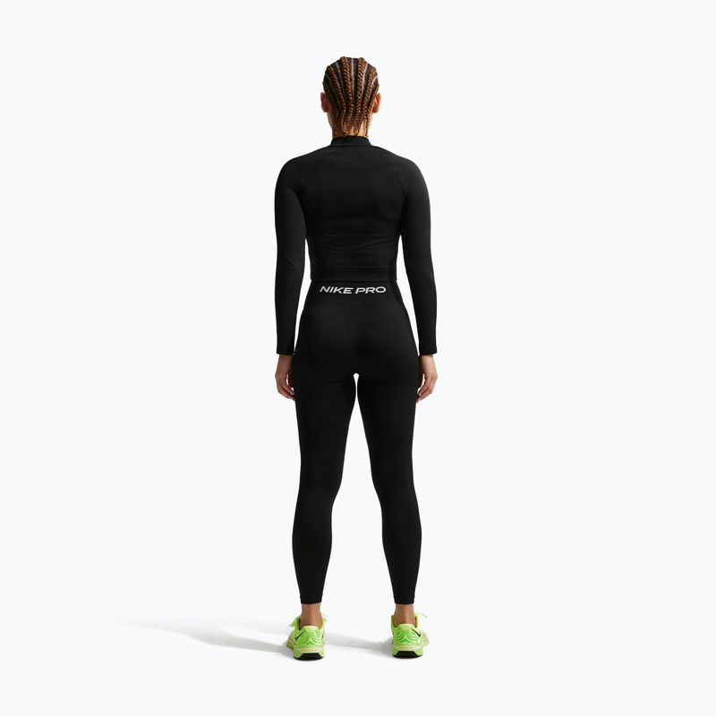 Leggings da donna Nike Pro Seamless black/white 3