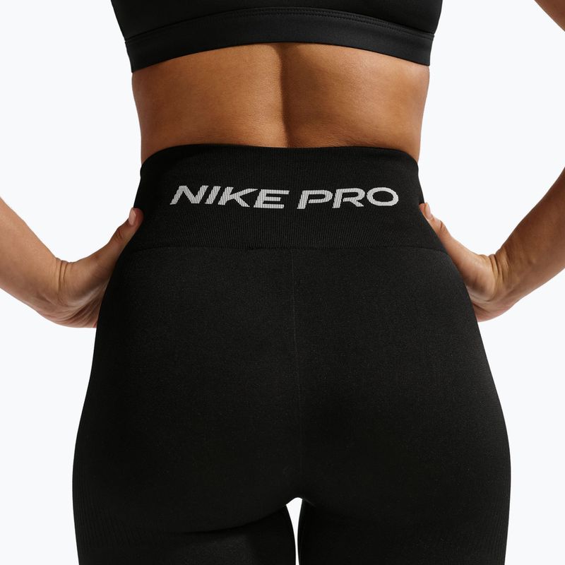 Leggings da donna Nike Pro Seamless black/white 4