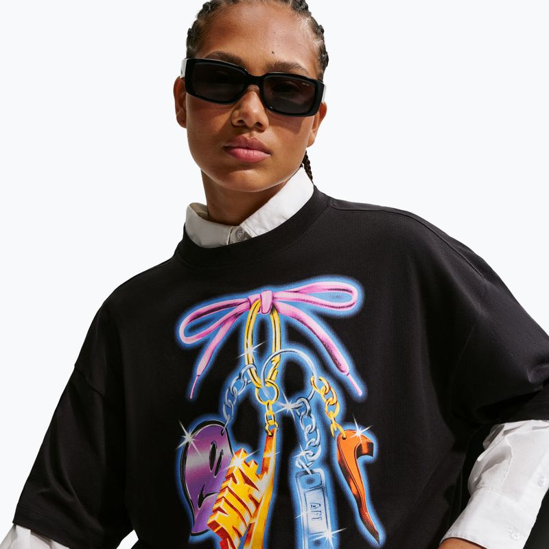 Maglietta da donna Nike Sportswear Classic Oversized 010 nera 5
