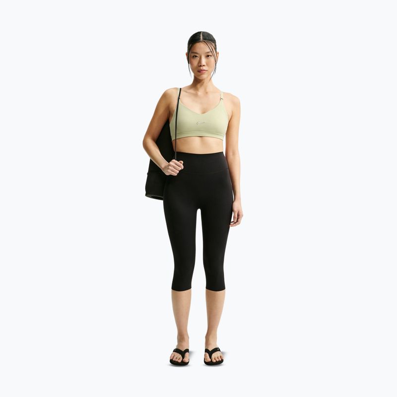 Reggiseno sportivo Nike Indy Padded Gloss olive aura 2