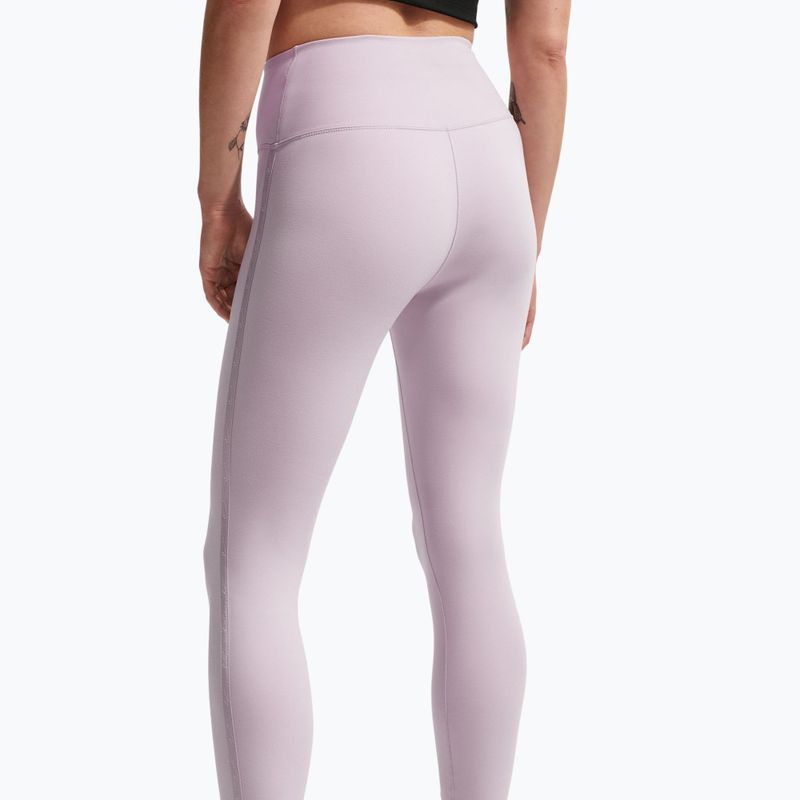 Leggings da donna Nike One High-Waisted Seamless platinum violet 5