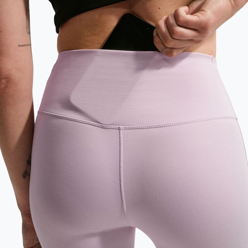 Leggings da donna Nike One High-Waisted Seamless platinum violet 7