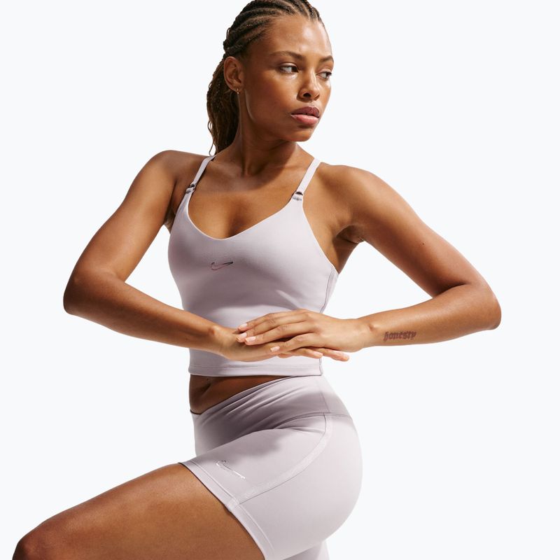 Reggiseno sportivo Nike Light Support Padded platinum violet 5