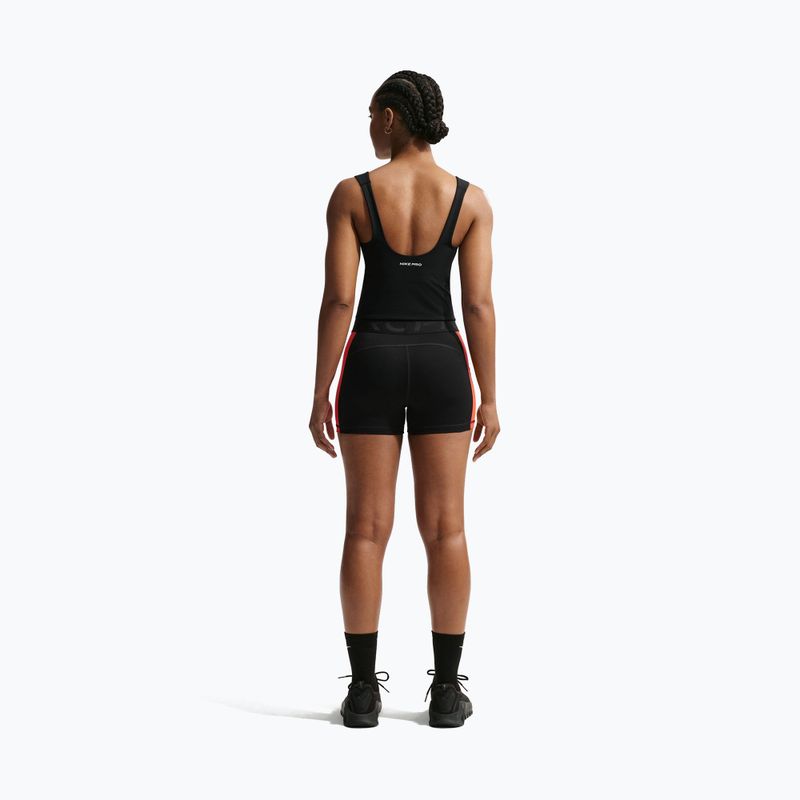 Maglietta da allenamento da donna Nike Pro Sculpt Medium Support Padded Tank black/white 5