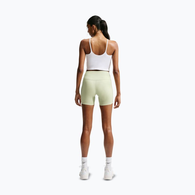 Pantaloncini da donna Nike One Biker 5" olive aura 6