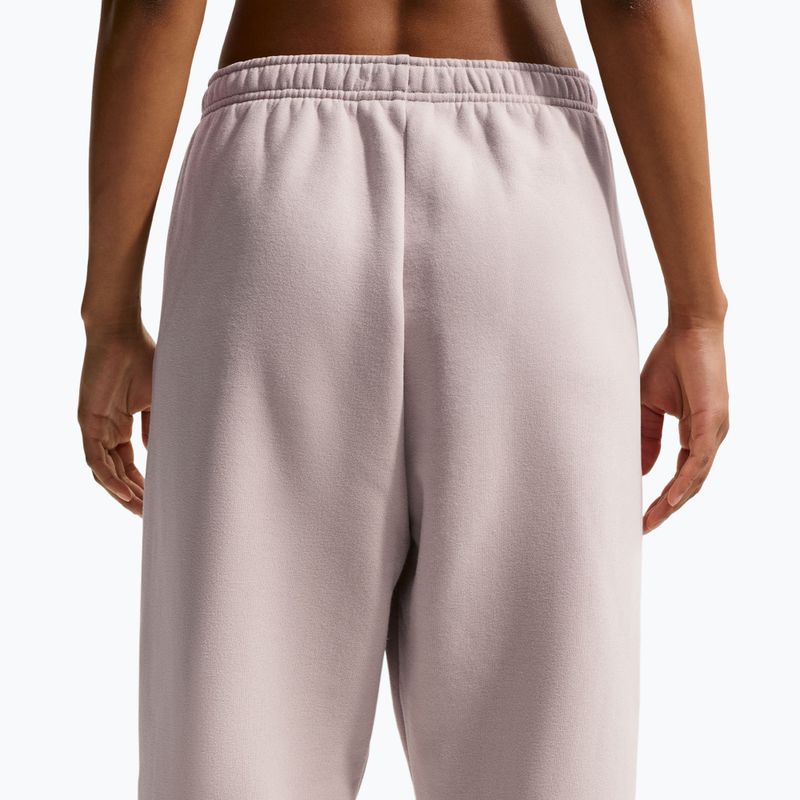 Pantaloni da donna Nike Studio Fleece Medium Weight cream Ii/sail 6