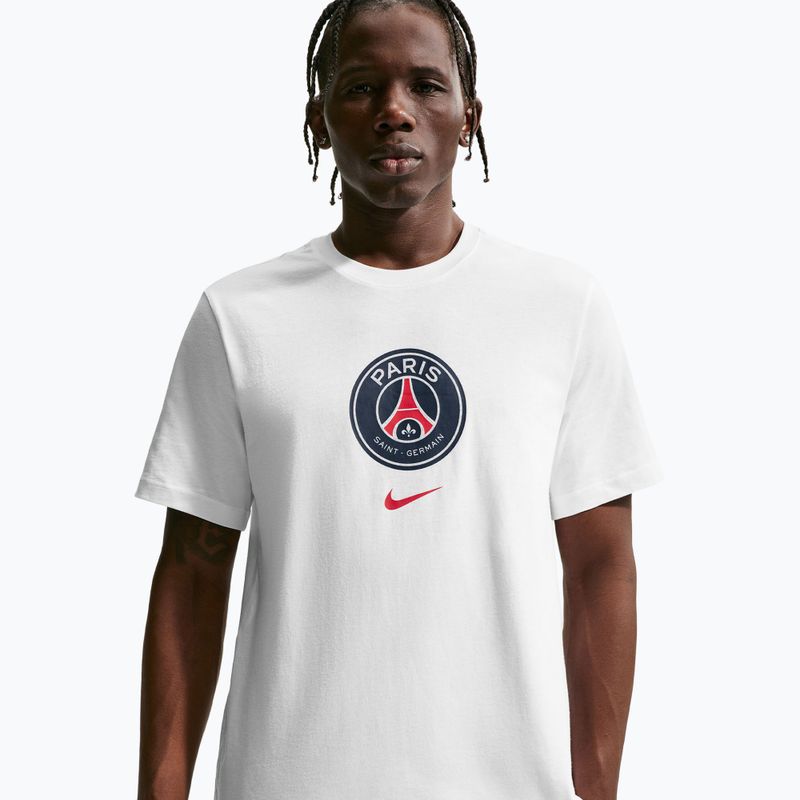 Maglietta da uomo Nike Paris Saint-Germain Soccer white 4