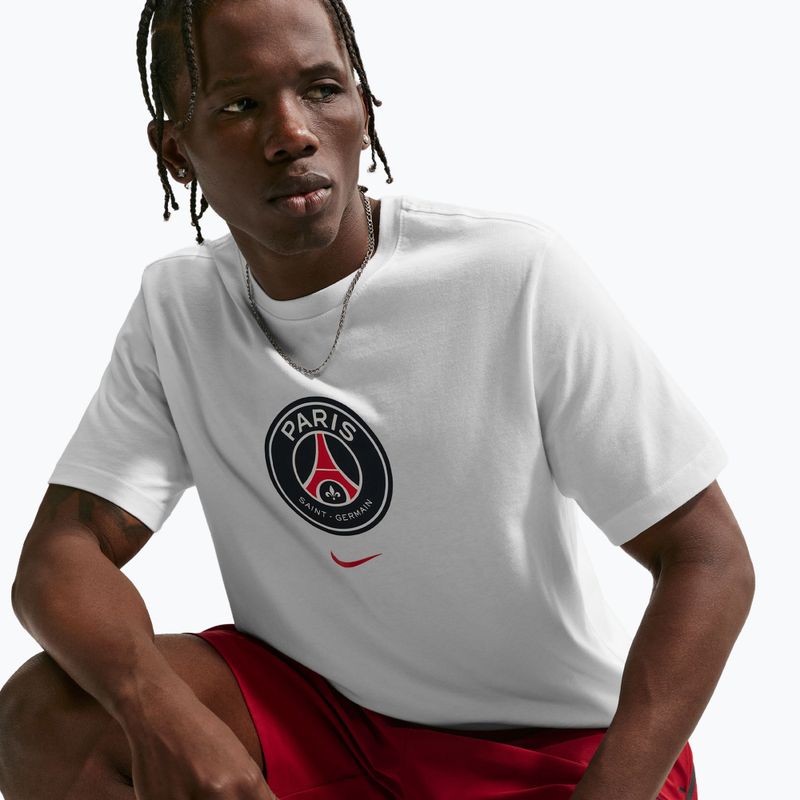 Maglietta da uomo Nike Paris Saint-Germain Soccer white 6