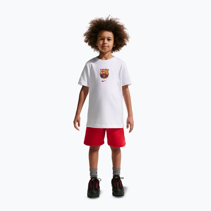 Maglietta per bambini Nike FC Barcelona Soccer white 2