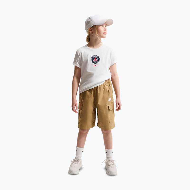 Maglietta per bambini Nike Paris Saint-Germain Soccer white 2