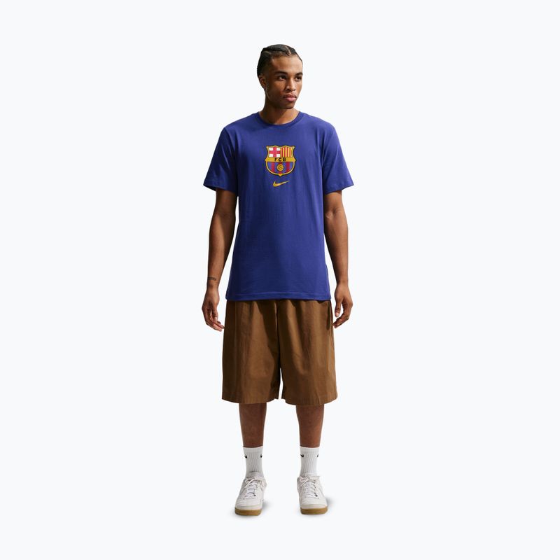 Maglietta da uomo Nike FC Barcelona Soccer deep royal blue 2