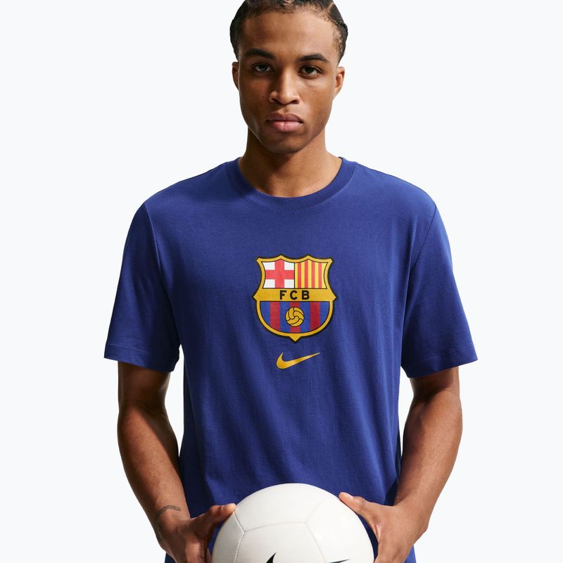 Maglietta da uomo Nike FC Barcelona Soccer deep royal blue 4
