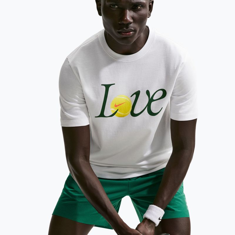 Maglietta da tennis da uomo Nike Court Love white 6