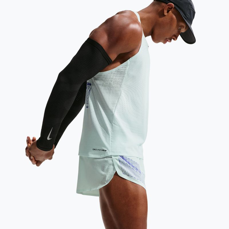 Pantaloncini da corsa da uomo Nike AeroSwift Dri-Fit ADV Brief-Lined 2" barely green/lapis 4