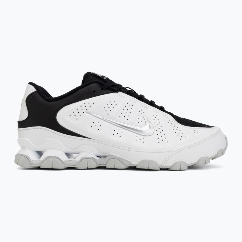 Scarpe da uomo Nike Nike Reax 8 summit white/black/metallic silver 2
