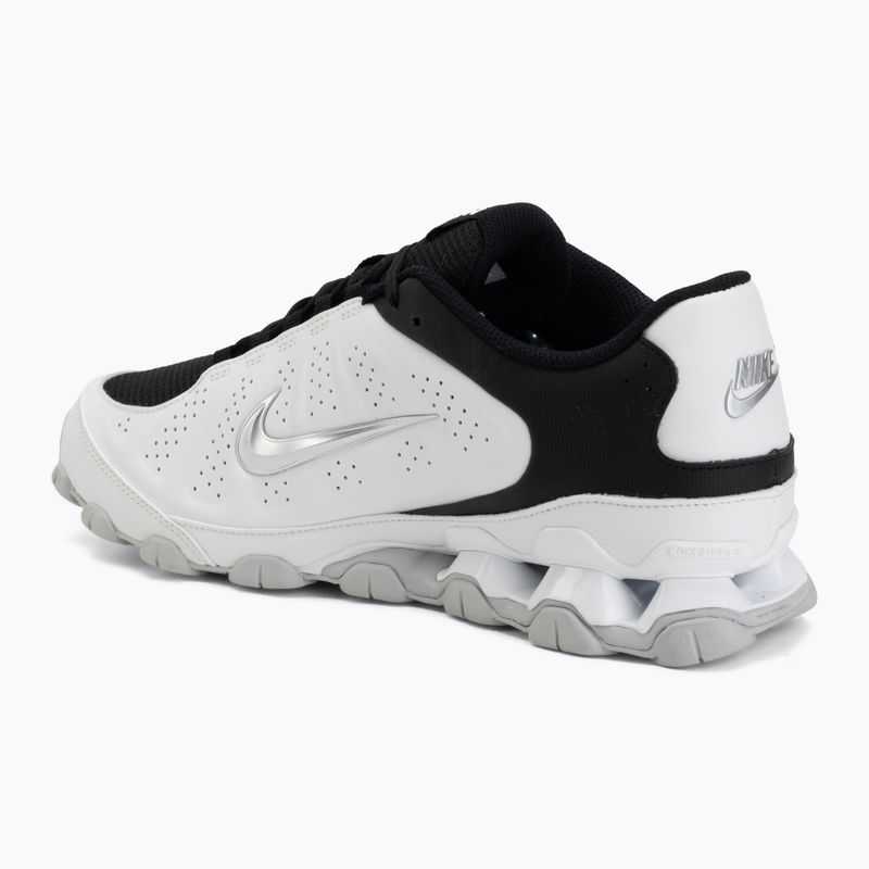 Scarpe da uomo Nike Nike Reax 8 summit white/black/metallic silver 3