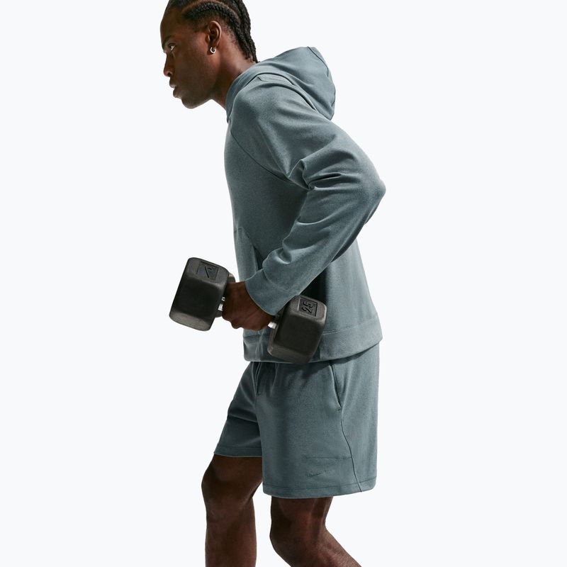 Pantaloncini da uomo Nike Primary NanoKnit Dri-Fit Performance 7" mineral slate/black spruce/mineral slate 5