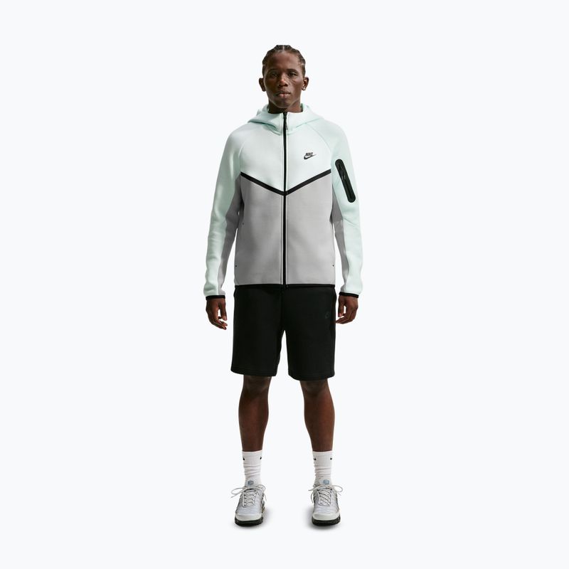Felpa da uomo Nike Tech Windrunner Full Zip barely green/light silver/black 2