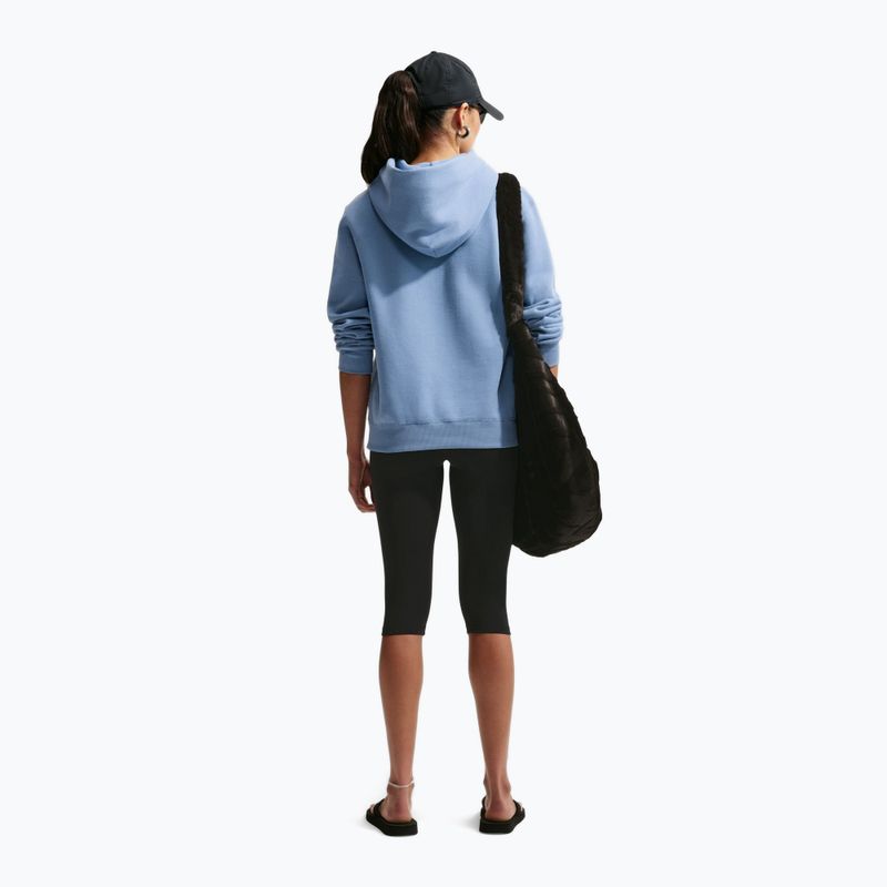 Felpa donna Nike Studio Fleece work blue/sail 3