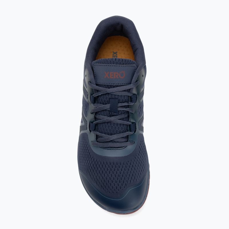 Scarpe barefoot da uomo Xero Shoes HFS II vintage indigo/red ochre 5