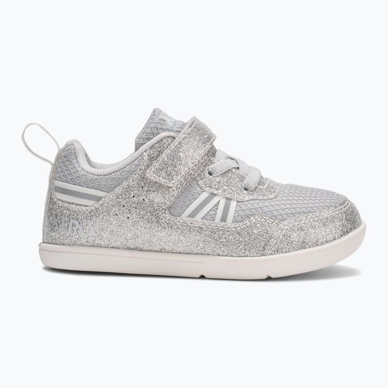 Scarpe barefoot bambino Xero Shoes Prio silver glitter
