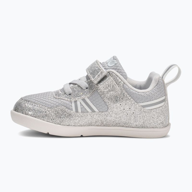 Scarpe barefoot bambino Xero Shoes Prio silver glitter 2