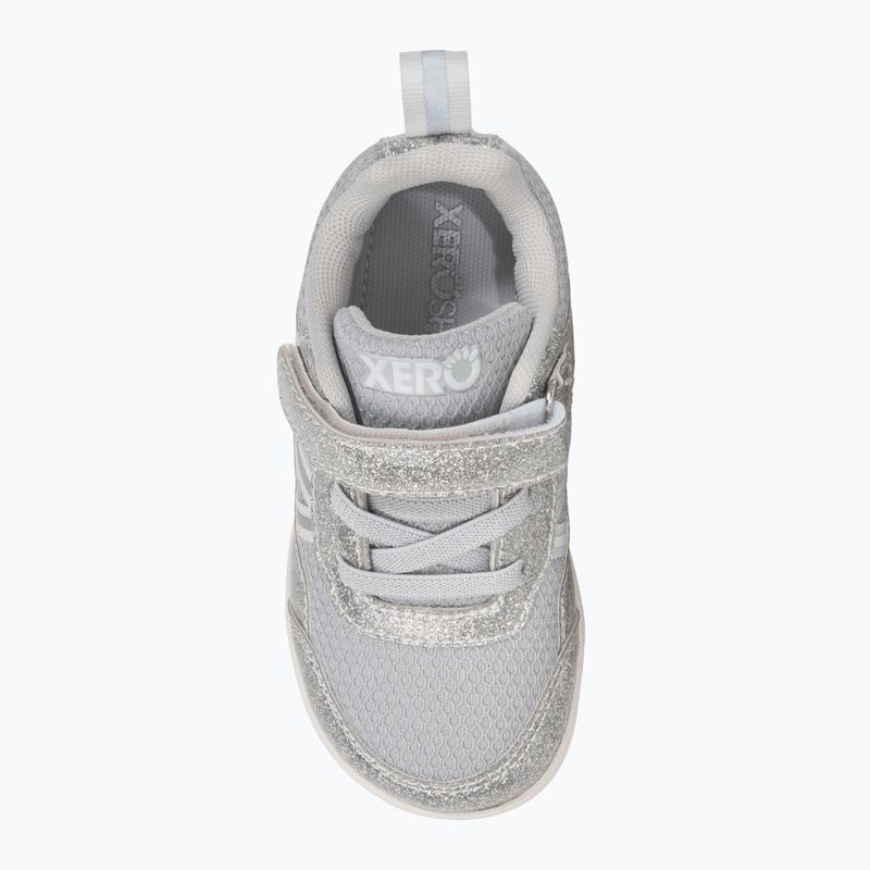 Scarpe barefoot bambino Xero Shoes Prio silver glitter 6