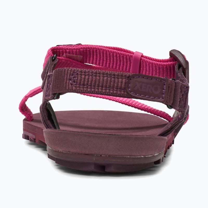 Sandali barefoot da donna Xero Shoes Z-Trail EV fuchsia purple 4