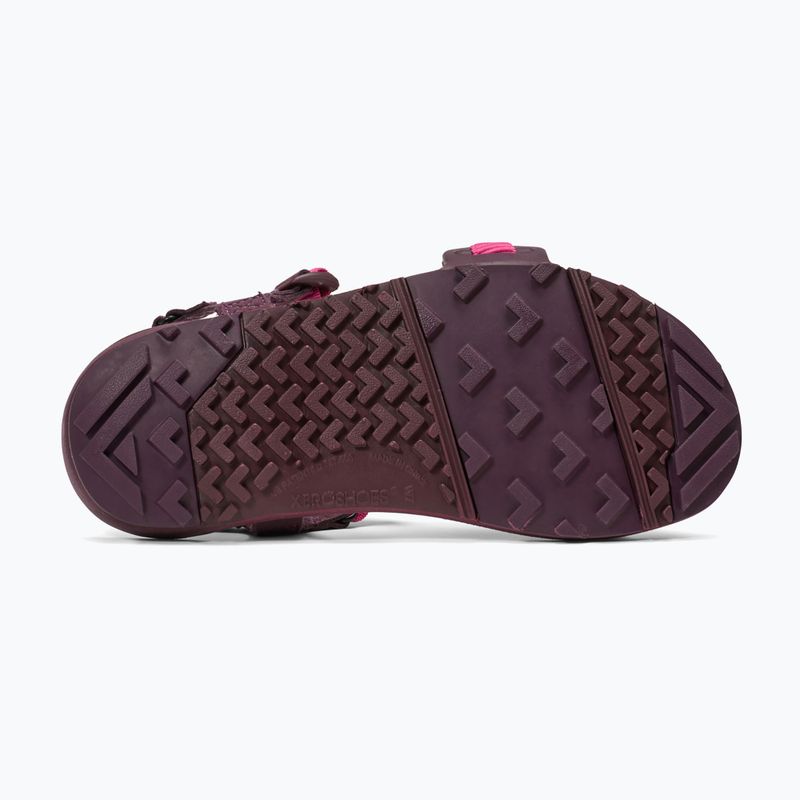 Sandali barefoot da donna Xero Shoes Z-Trail EV fuchsia purple 6