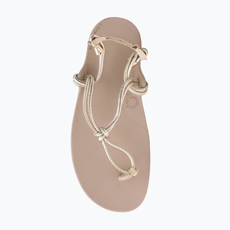 Sandali barefoot da donna Xero Shoes Genesis gold metallic 7