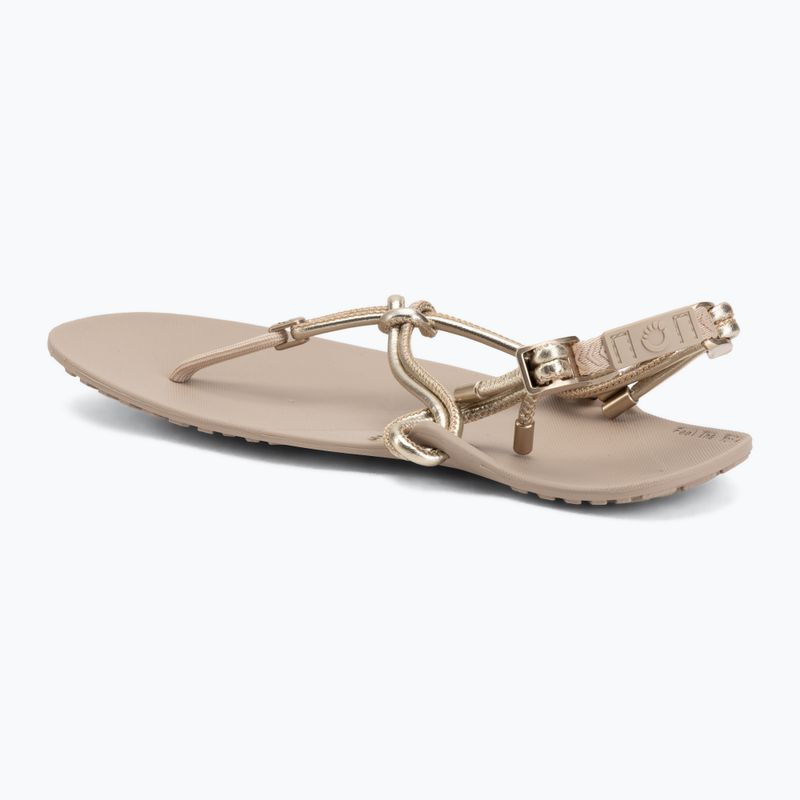 Sandali barefoot da donna Xero Shoes Genesis gold metallic 3