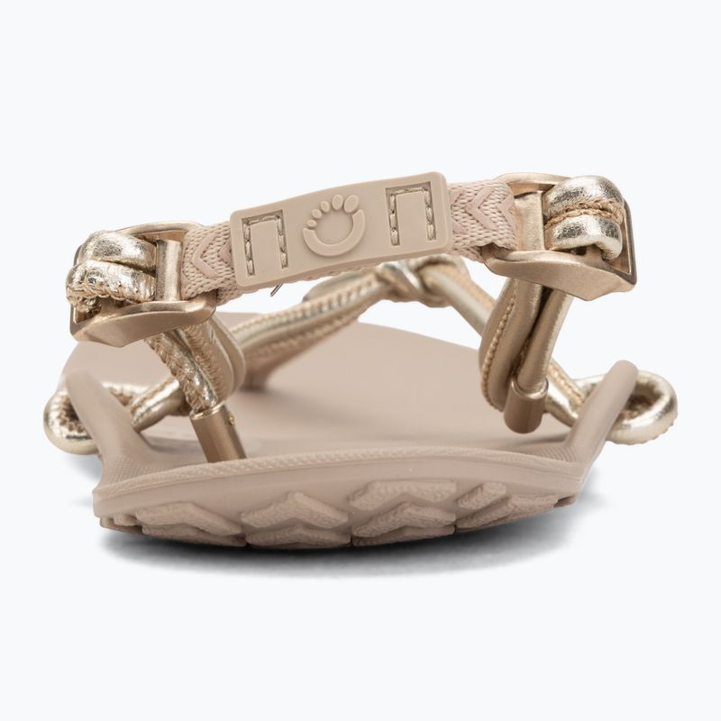 Sandali barefoot da donna Xero Shoes Genesis gold metallic 6