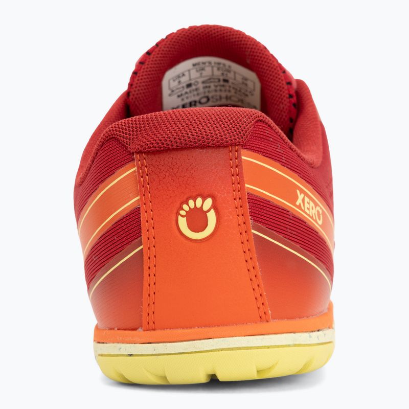 Scarpe barefoot da uomo Xero Shoes HFS II salsa red 6